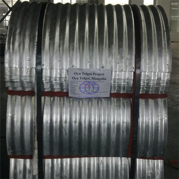 AASHTO M36 standard corrugated steel culvert pipe have a quality similar to ARMCO culvert